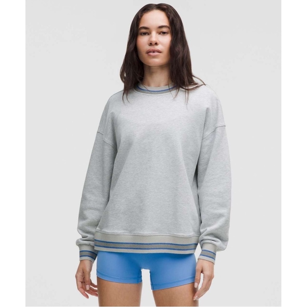 Lululemon Perfectly Oversized Ringer Crew - Size S